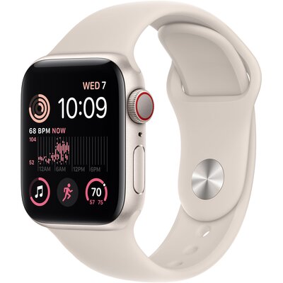 Apple Watch SE 2-gen GPS + Cellular 40mm Beżowy