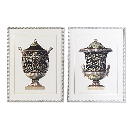 Emaga Obraz DKD Home Decor Wazon (63 x 2,5 x 83 cm) (2 Sztuk)