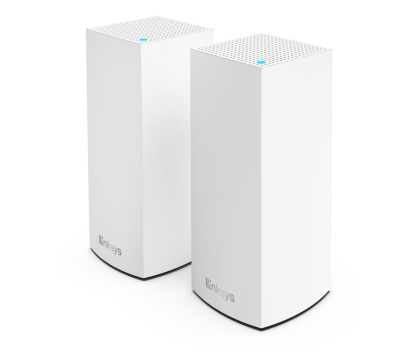 Linksys Atlas 6 Dual-Band Mesh WiFi 6 System 2-Pack MX2002-KE 802.11ax 10 100 1000 Mbit s Ethernet LAN (RJ-45) ports 4 Antenna type Internal