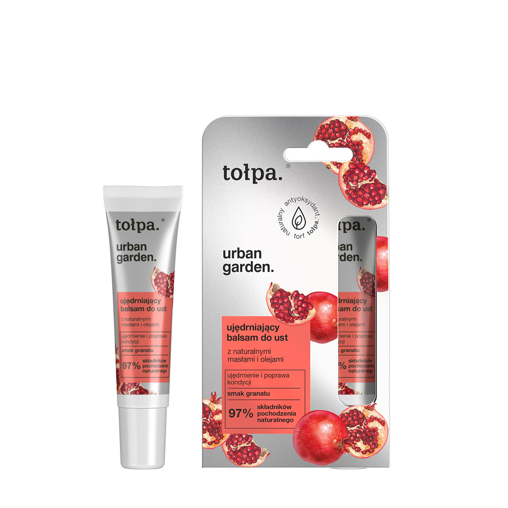 Фото - Крем і лосьйон Tolpa Tołpa Urban Garden - ujędrniający Balsam do ust 10 g 