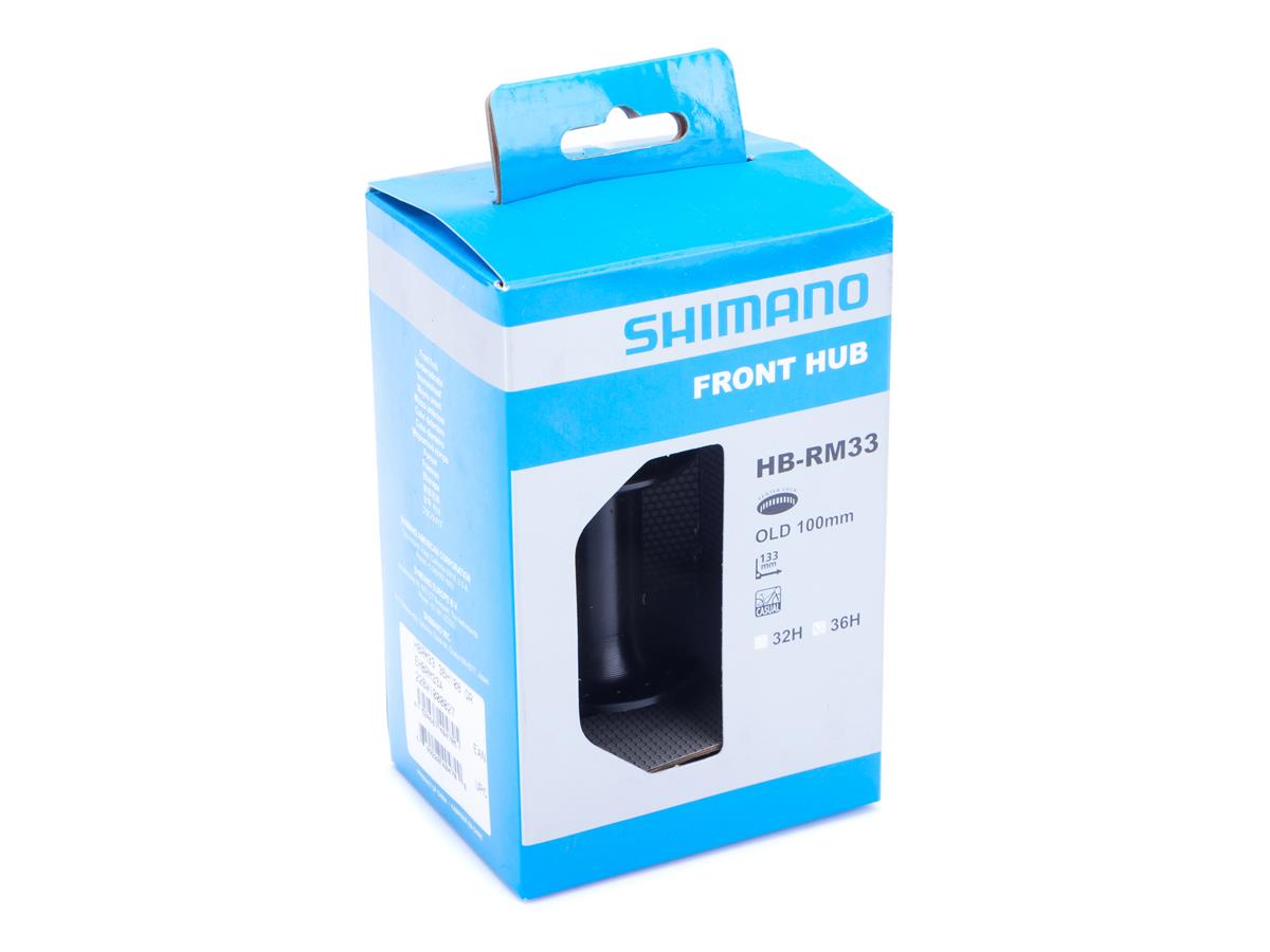 Piasta przednia 36 otw. czarna HB-RM33  EHBRM33A CENTER LOCK