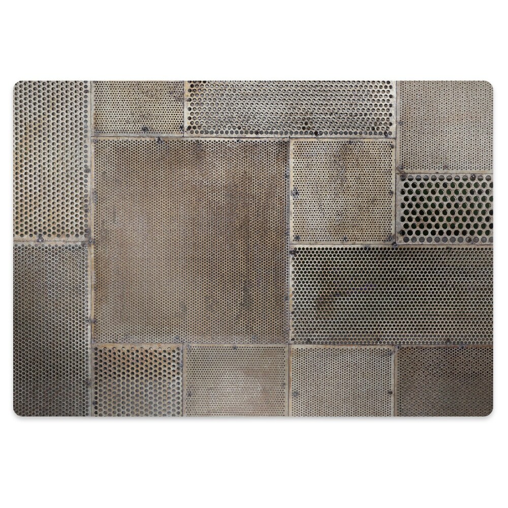 Mata pod fotel ochrona paneli Metalowa podłoga 100x70 cm