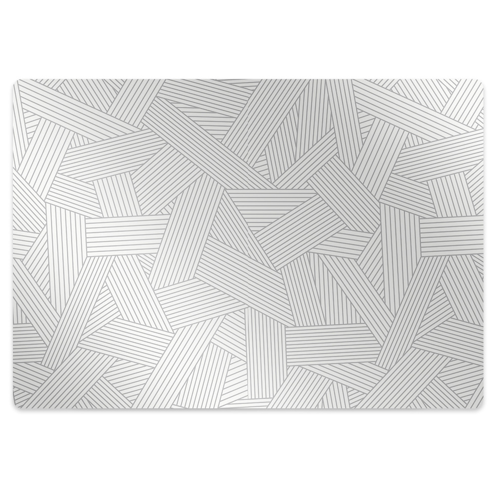 Mata pod fotel biurowy Wzór ornament 140x100 cm