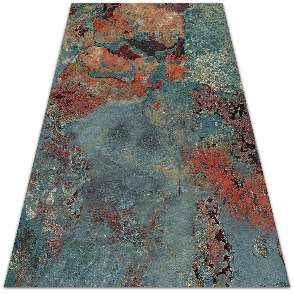Dywan winylowy do domu Skorodowany metal 140x210 cm