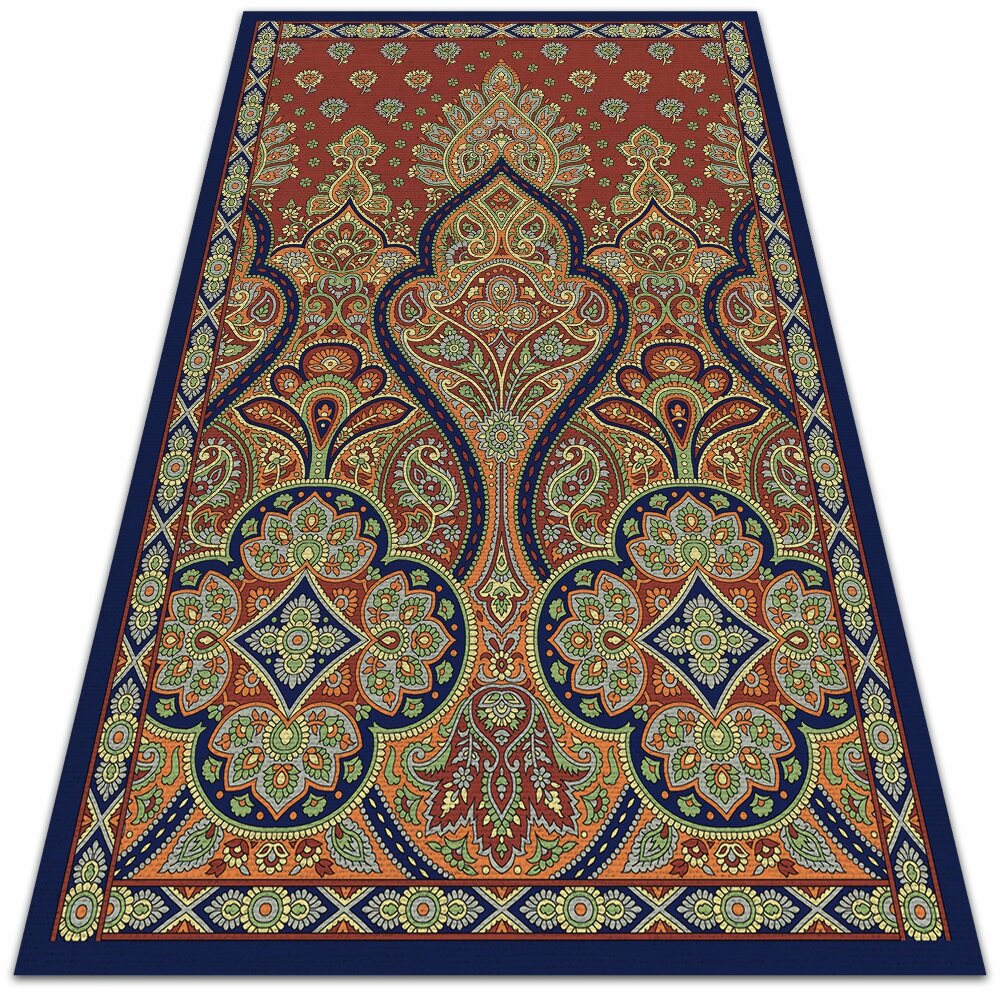 Uniwersalny dywan winylowy Indyjski retro styl 100x150 cm