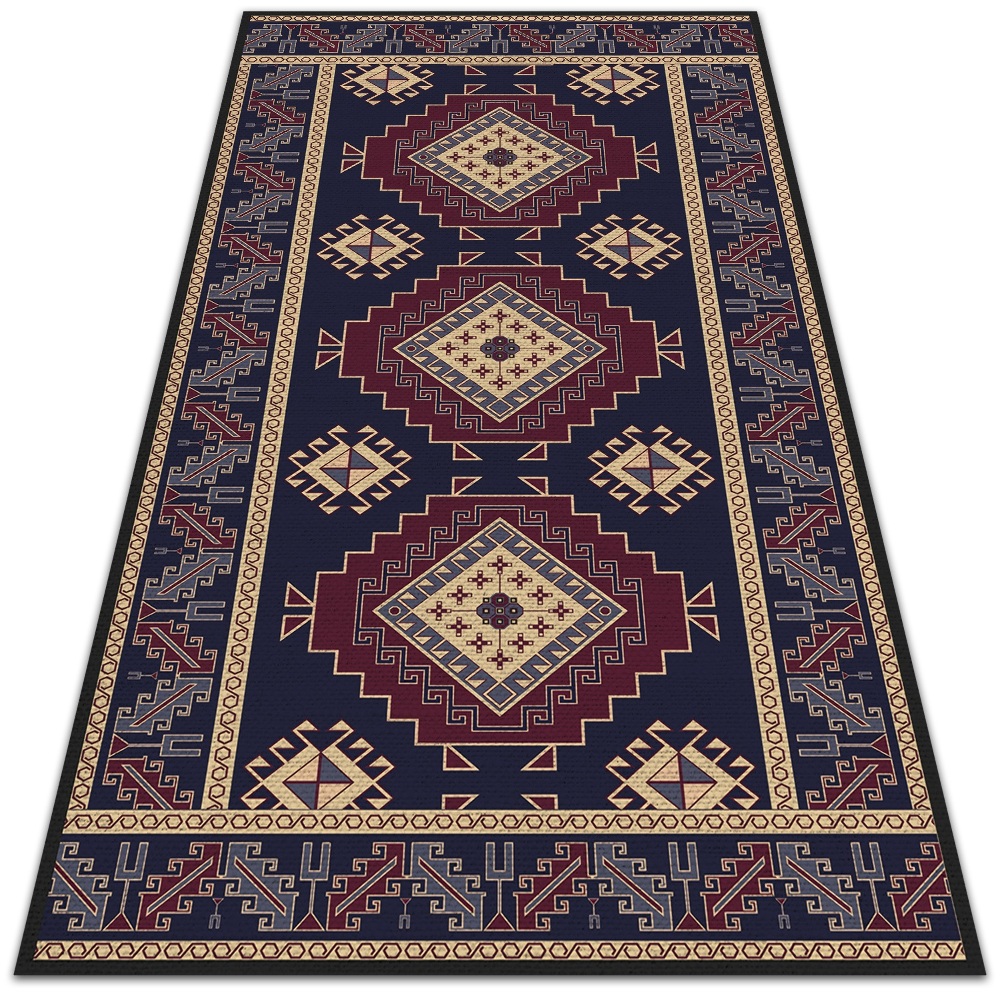 Modny dywan winylowy Abstrakcja geometryczna 140x210 cm