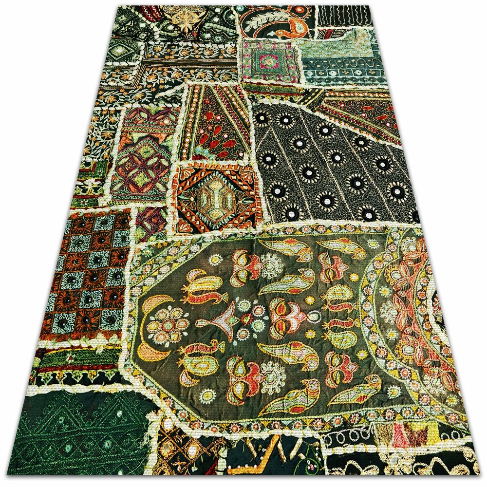 Dywan winylowy Patchwork w tureckim stylu 80x120 cm