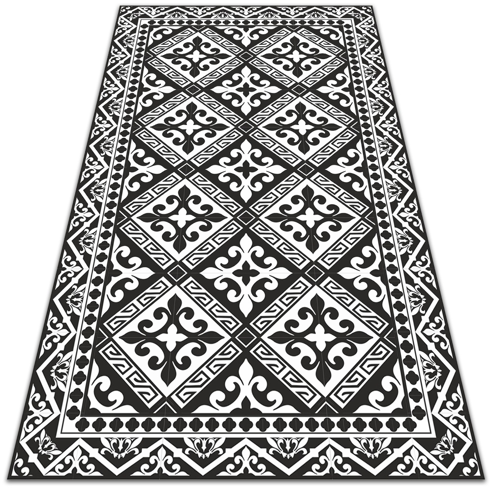 Modny winylowy dywan Geometryczne wzory 150x225 cm