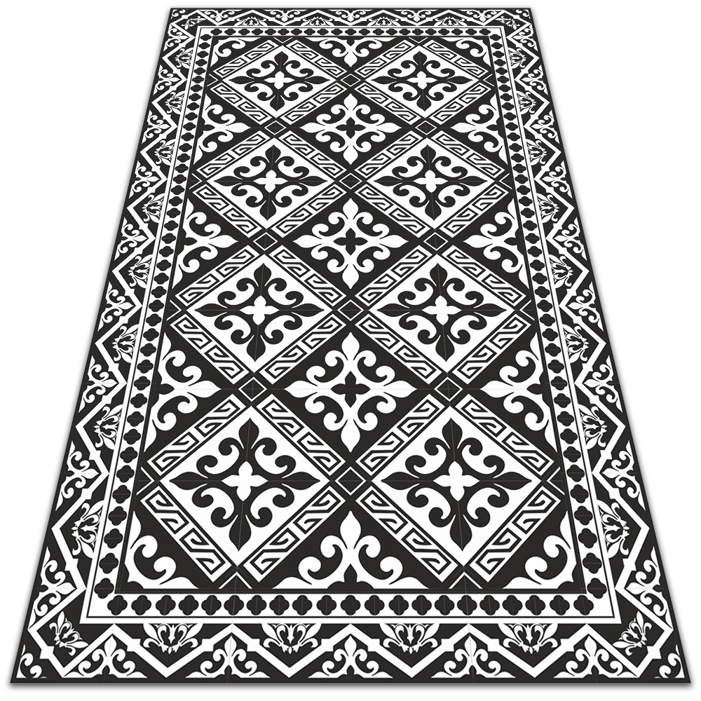 Modny winylowy dywan Geometryczne wzory 150x225 cm