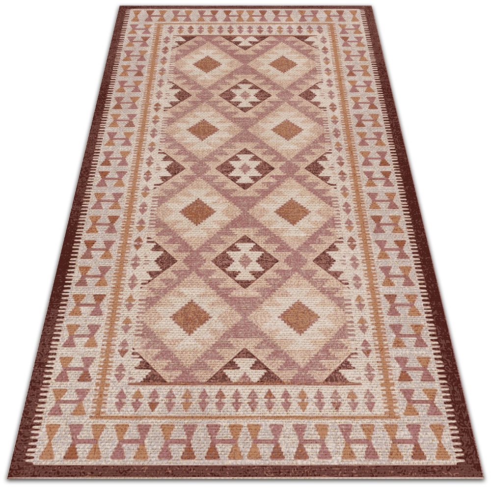Modny dywan winylowy Vintage wzór 60x90 cm