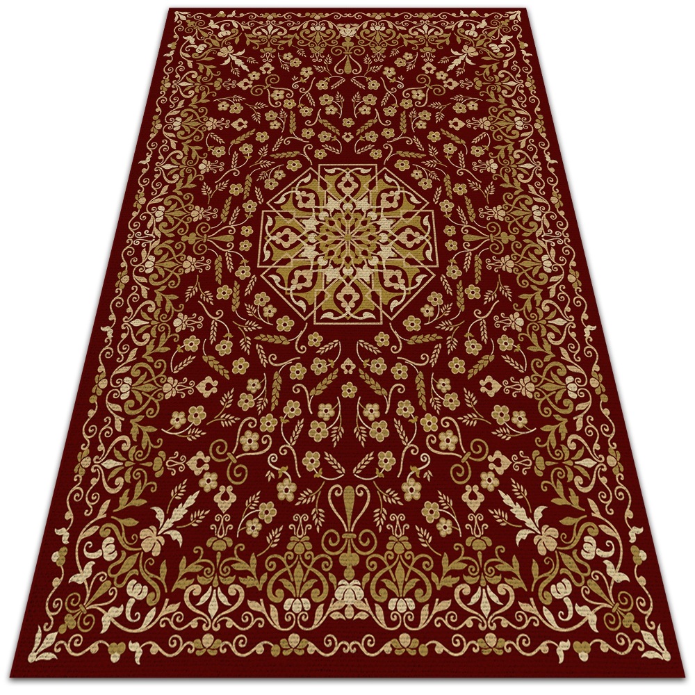 Modny winylowy dywan Roślinny deseń 150x225 cm