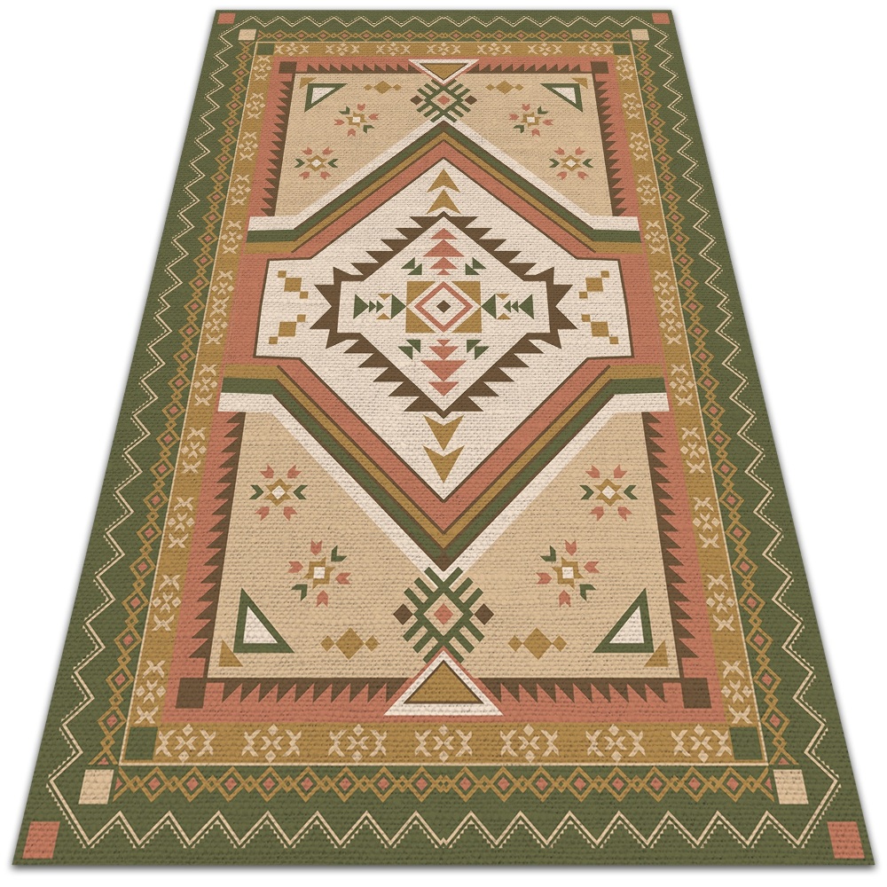 Modny dywan winylowy Hiszpańska geometria 140x210 cm