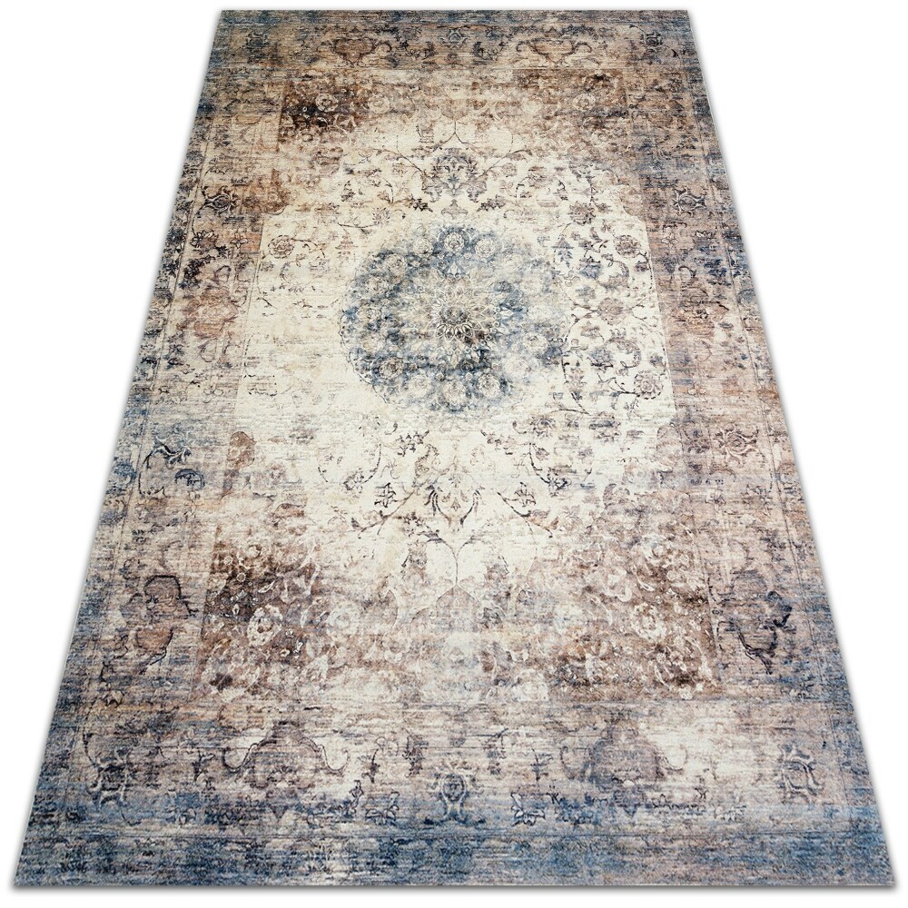 Modny uniwersalny dywan winylowy Perska geometria 150x225 cm