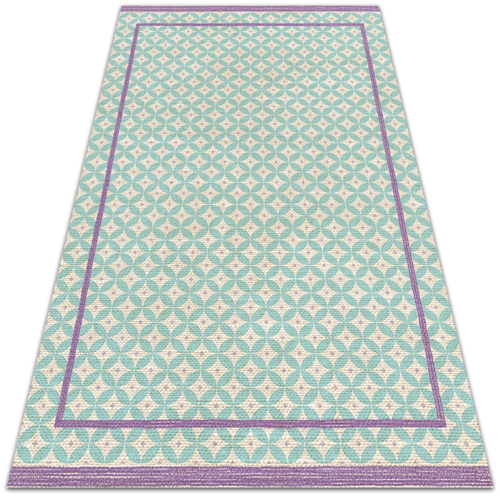 Dywan winylowy do wnętrz Ramy i koła 60x90 cm