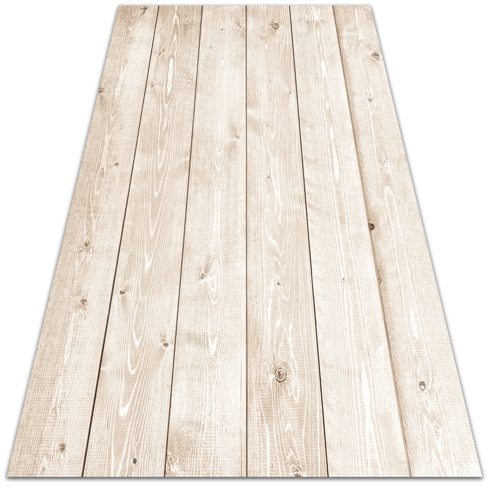 Dywan winylowy do wnętrz Jasne deski 100x150 cm