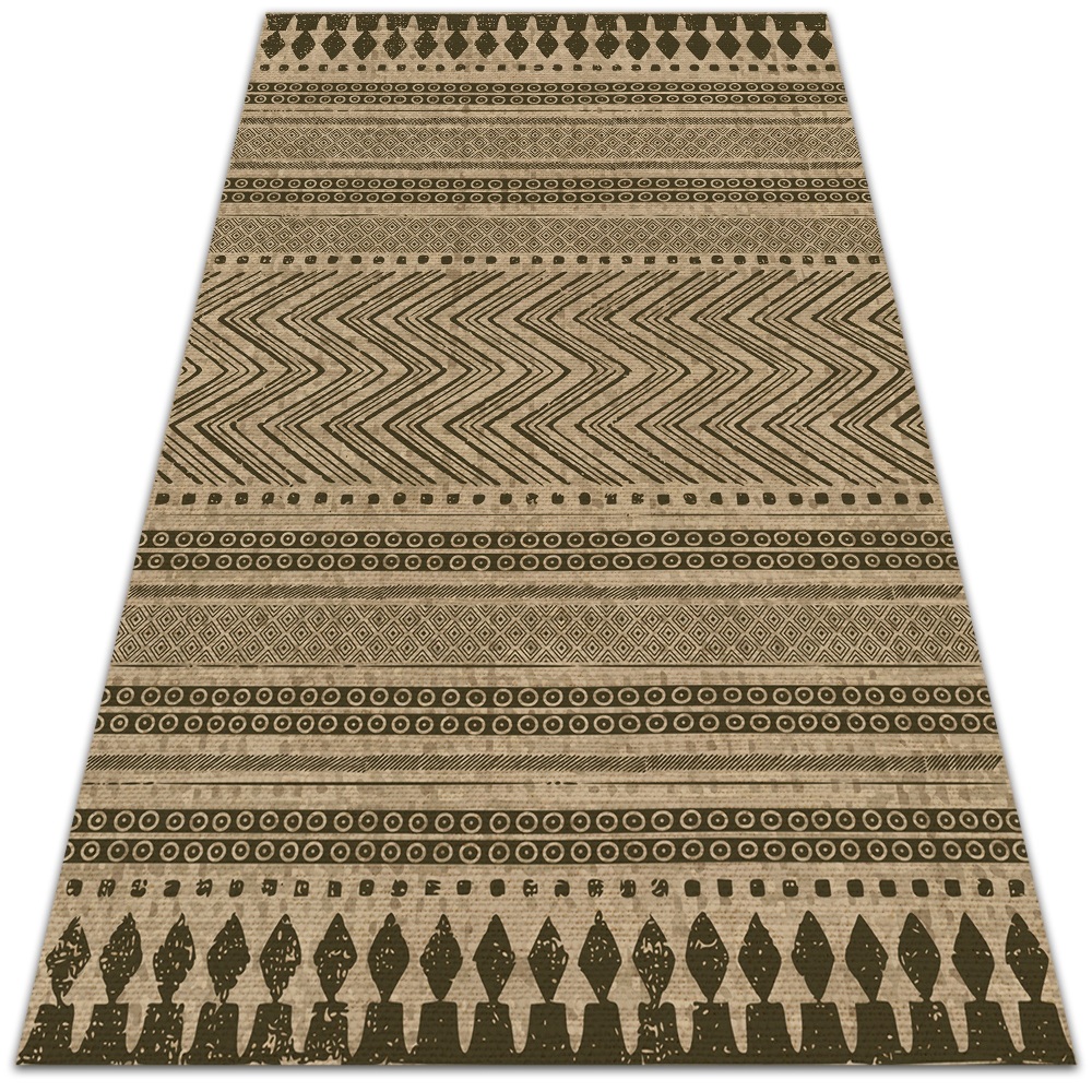 Dywan winylowy do domu Zygzaki i linie 120x180 cm