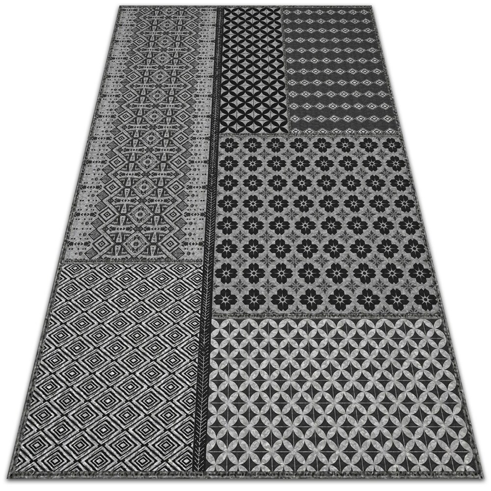 Modny dywan winylowy Aztecki styl 100x150 cm