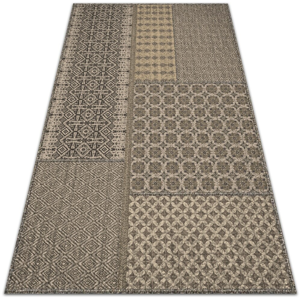 Modny dywan winylowy Aztecki wzór 140x210 cm
