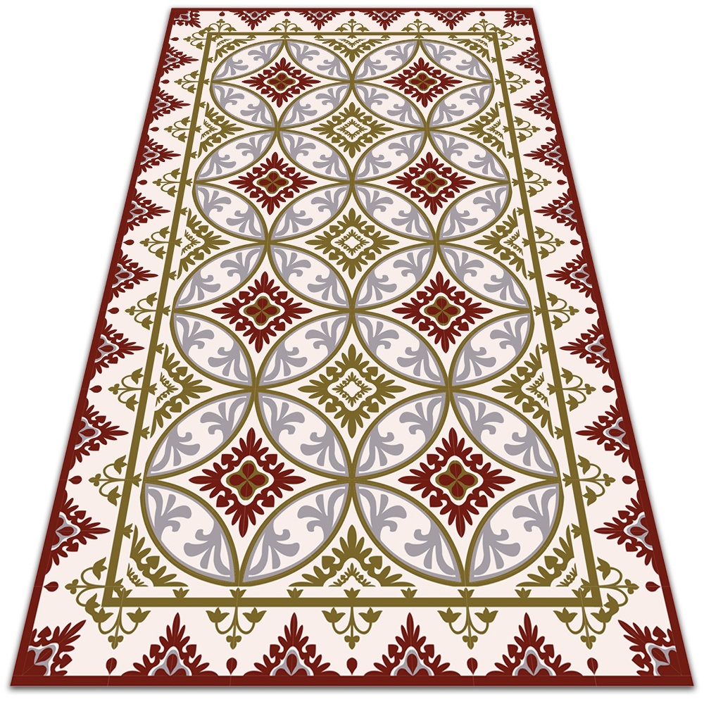 Dywan winylowy do domu Wzór geometryczny 60x90 cm