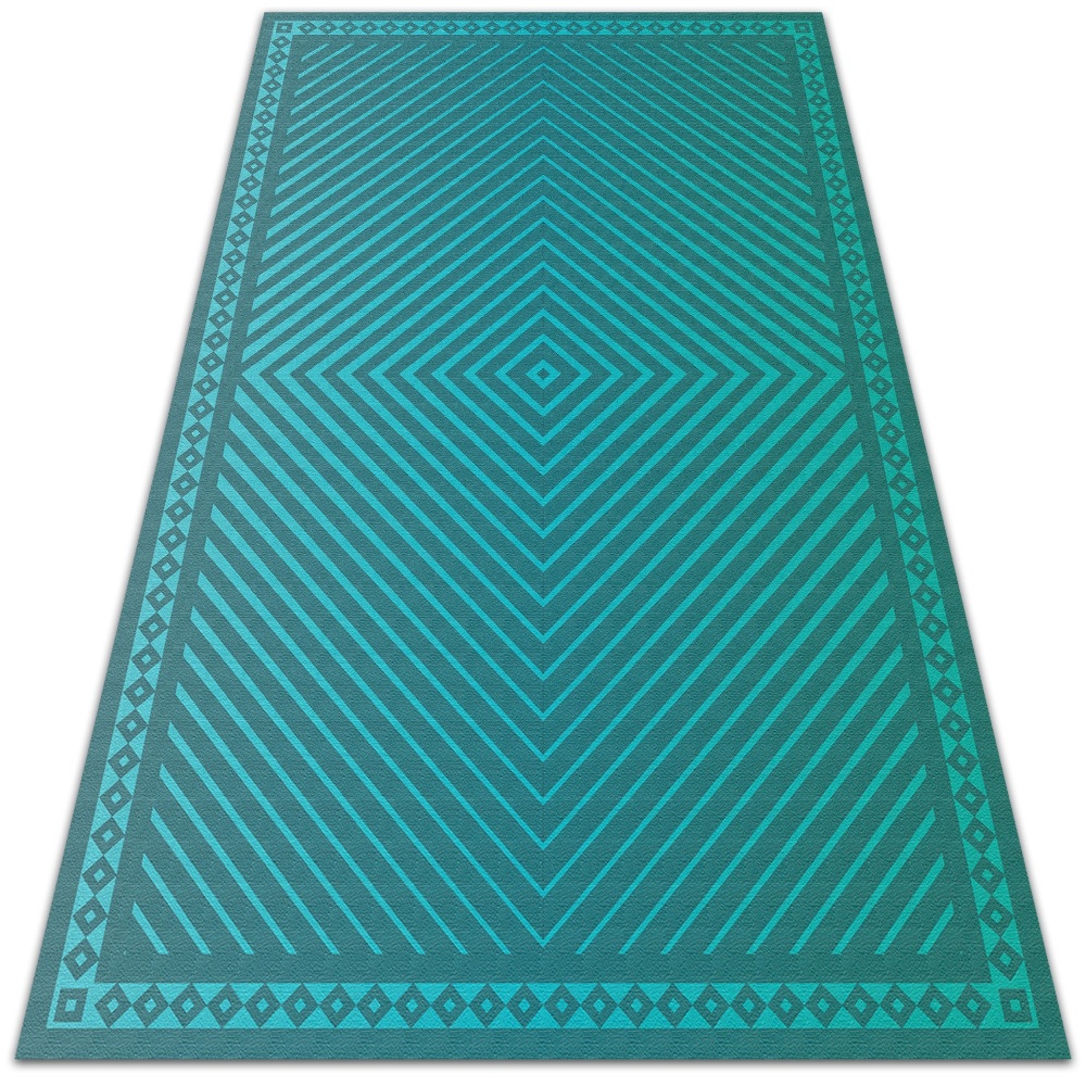 Modny winylowy dywan Geometryczne romby 120x180 cm