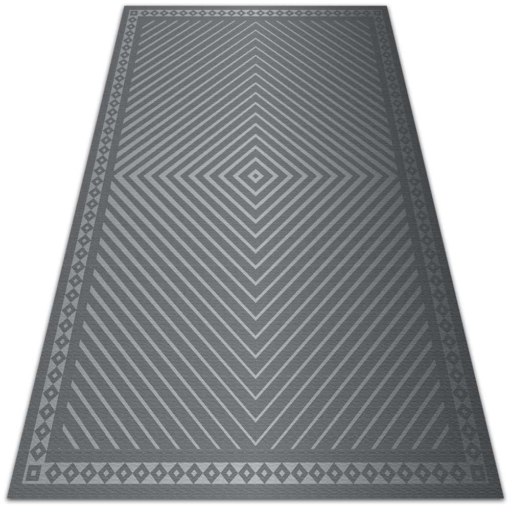 Modny winylowy dywan Geometryczne romby 140x210 cm