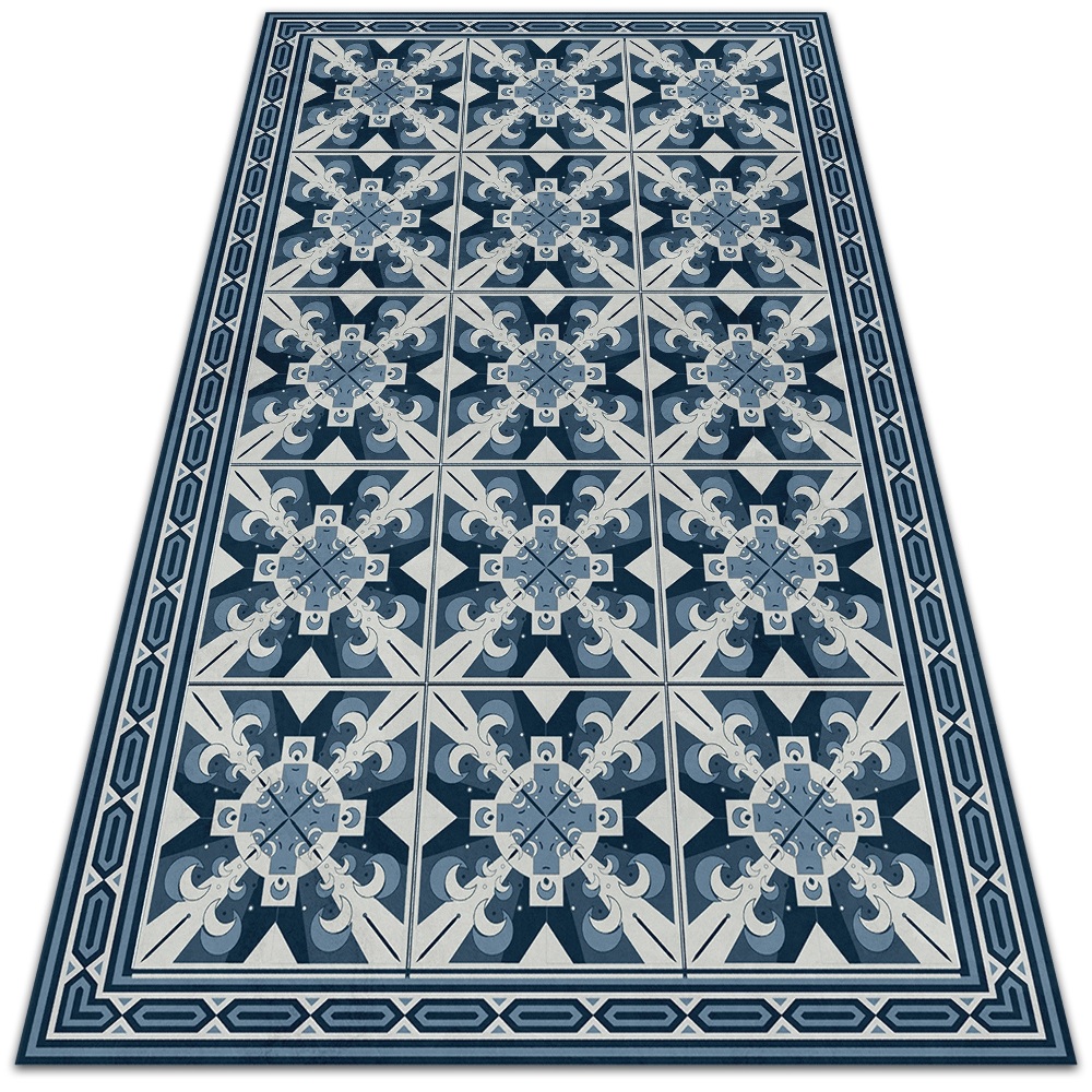 Modny winylowy dywan Geometryczne romby 100x150 cm