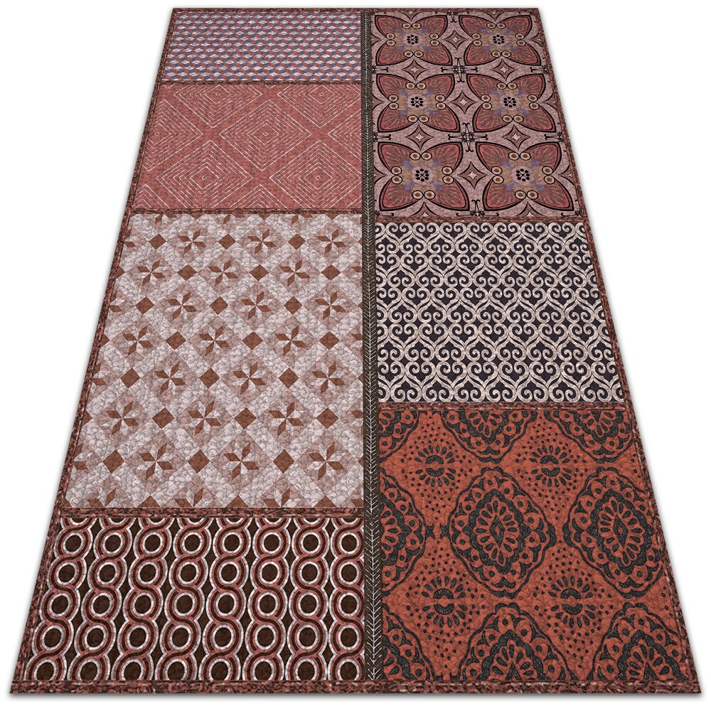 Modny uniwersalny dywan winylowy Mieszanka stylów 150x225 cm