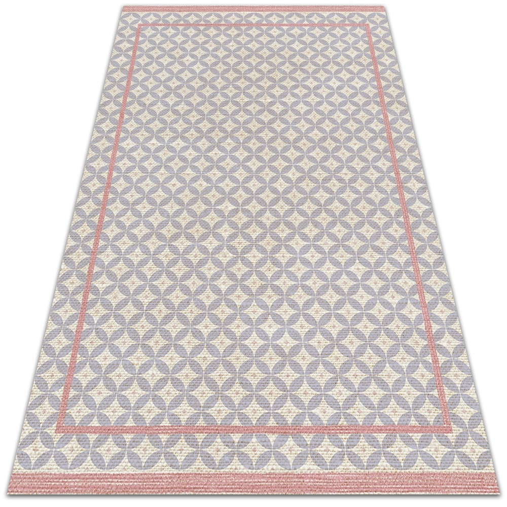 Dywan winylowy do wnętrz Koła i ramy 80x120 cm