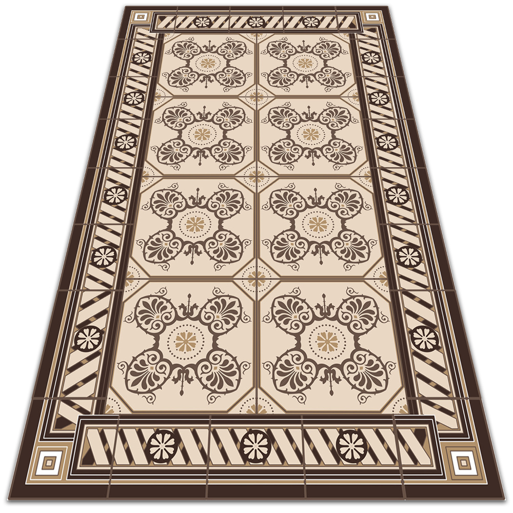 Dywan winylowy do domu Klasyczne kafelki 100x150 cm