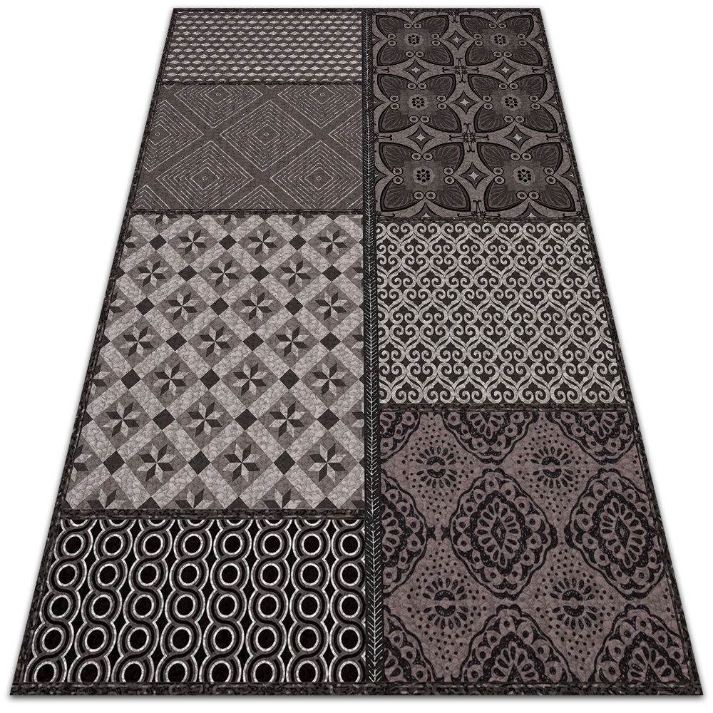 Winylowy dywan Kombinacja różnych wzorów 60x90 cm