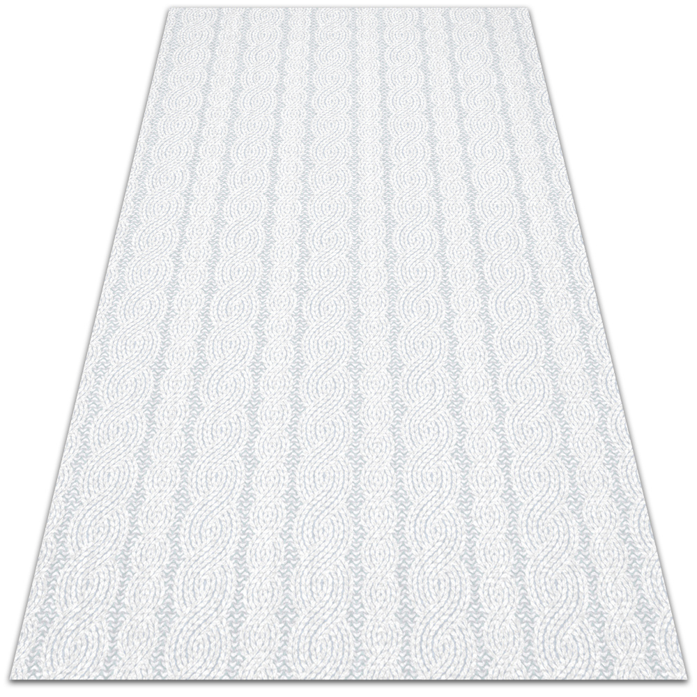 Modny winylowy dywan Geometryczny splot 120x180 cm