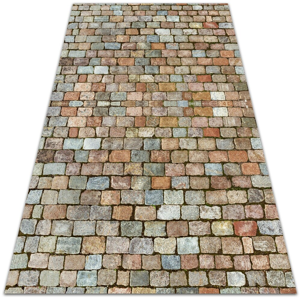 Dywan winylowy do domu Kostka betonowa 80x120 cm
