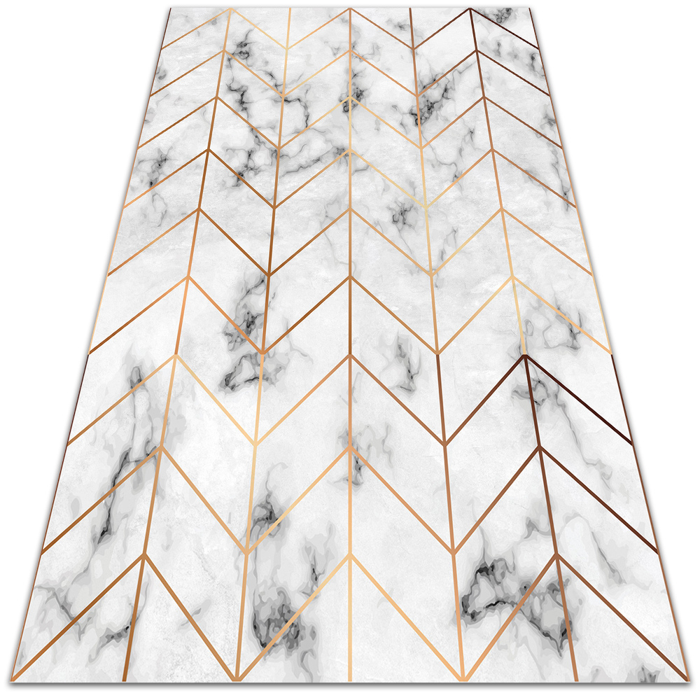 Modny uniwersalny dywan winylowy Jodełkowy marmur 60x90 cm