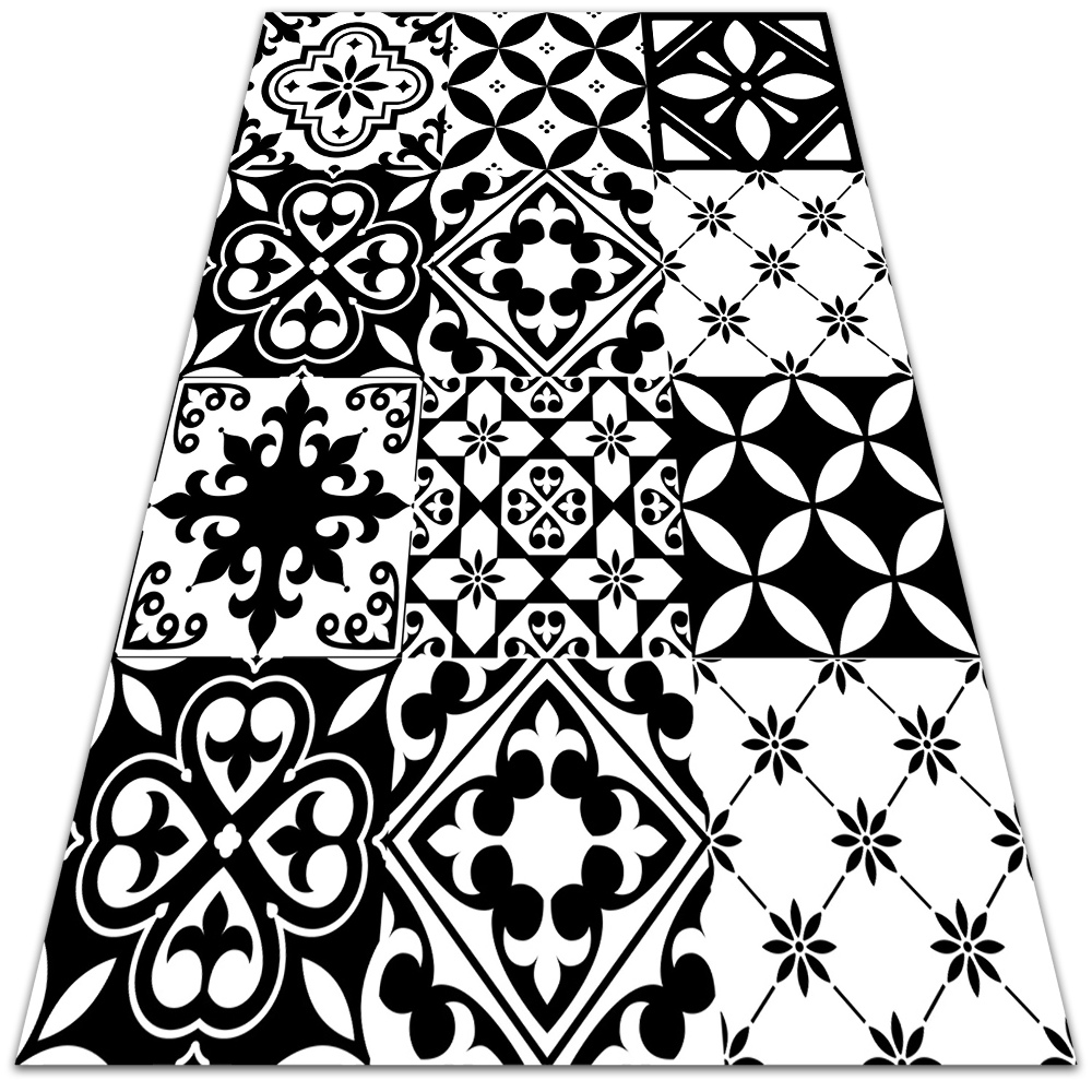 Modny dywan winylowy Portugalskie kafelki 60x90 cm