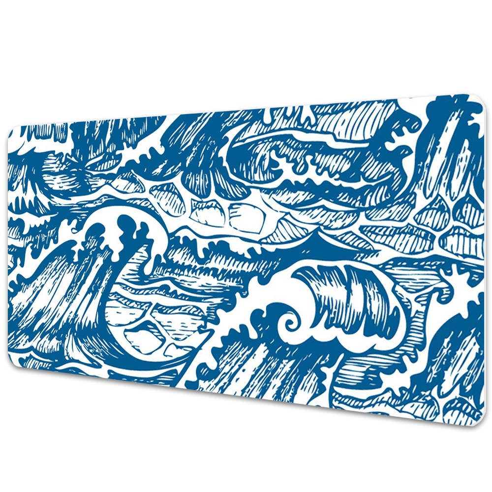 Duża podkładka na biurko dla dzieci Sztorm 90x45 cm