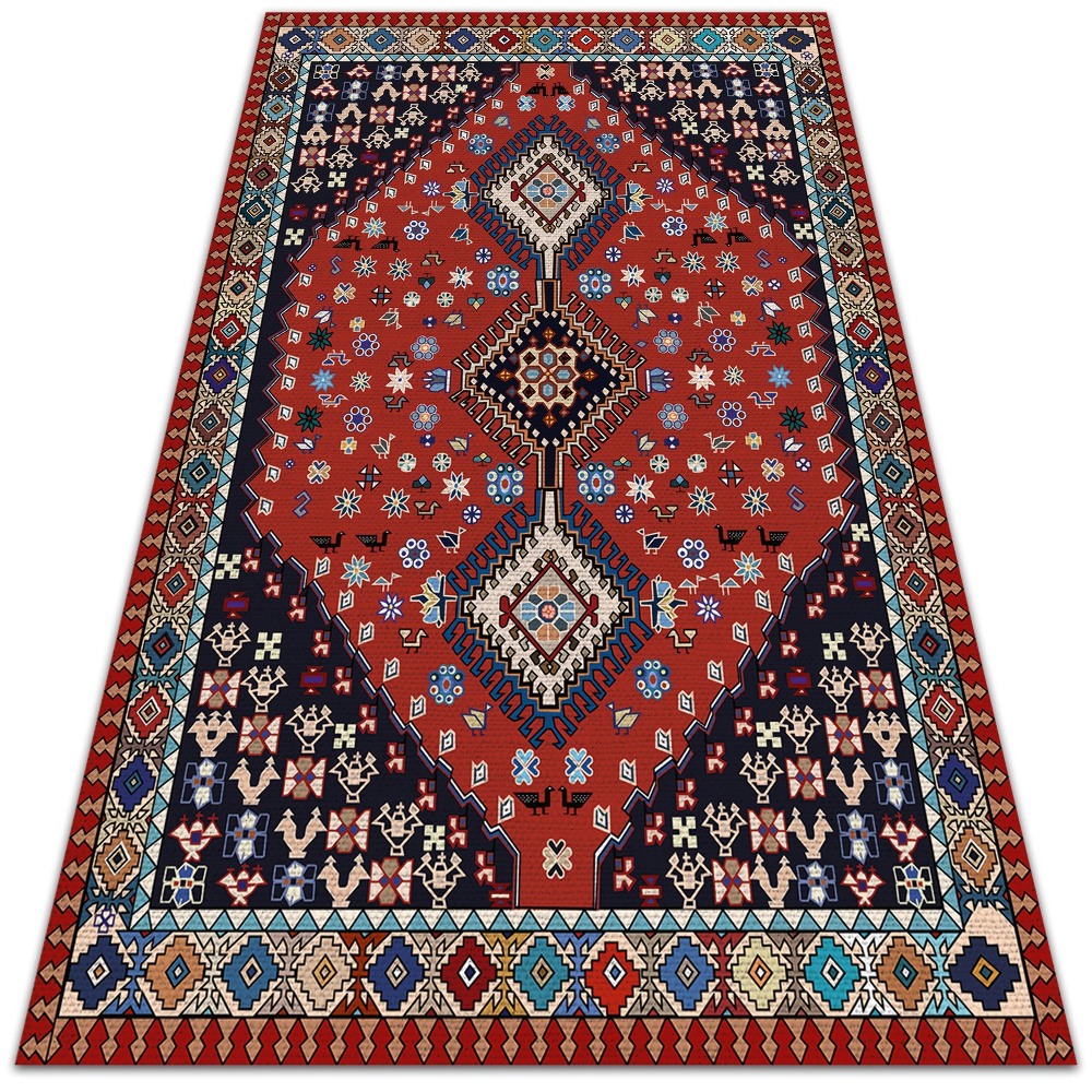 Nowoczesny dywan na balkon wzór Antyczny wzór 100x150 cm