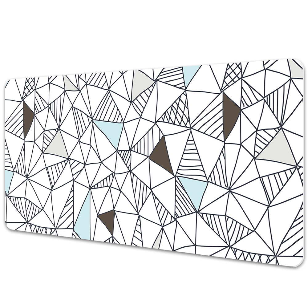 Podkład ochronny na biurko Geometryczny wzór 90x45 cm