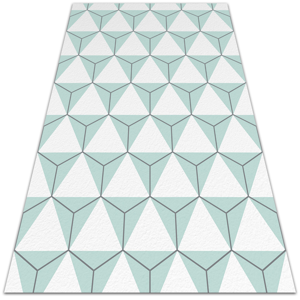 Uniwersalny dywan winylowy Akwarelowe hexagony 150x225 cm