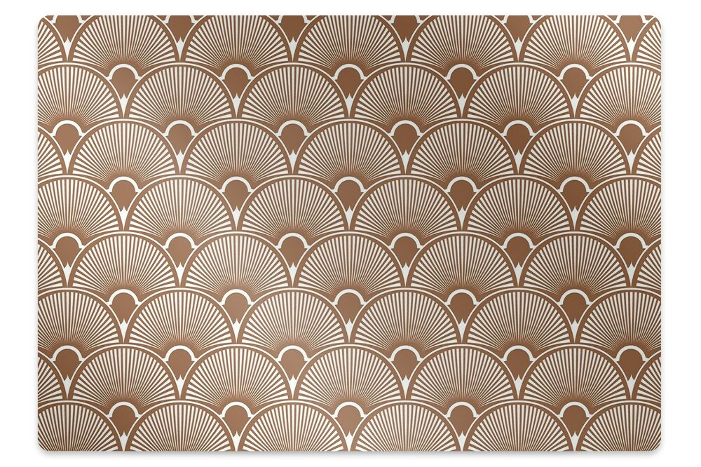 Mata pod fotel biurowy Styl art deco 120x90 cm