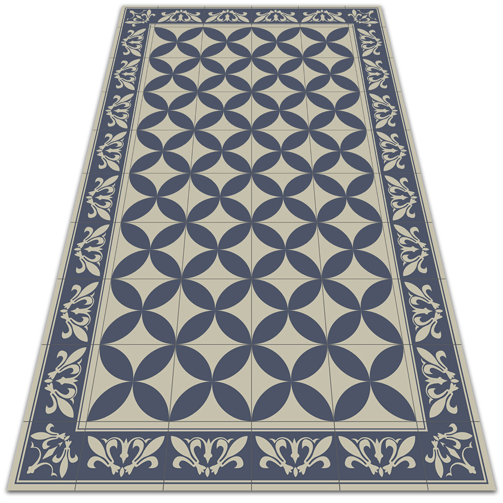 Wewnętrzny dywan winylowy Wzór Azulejos 120x180 cm