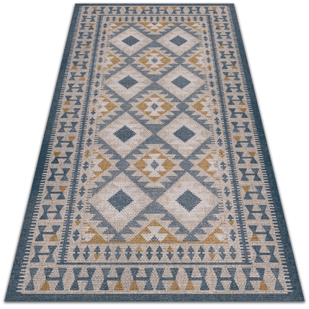 Modny dywan winylowy Retro design 60x90 cm