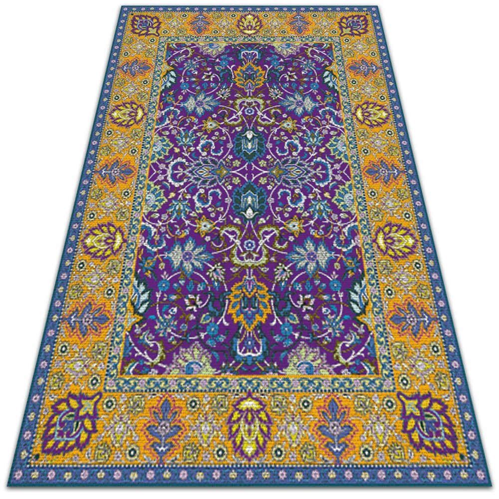 Winylowy dywan Perski styl piękne detale 100x150 cm