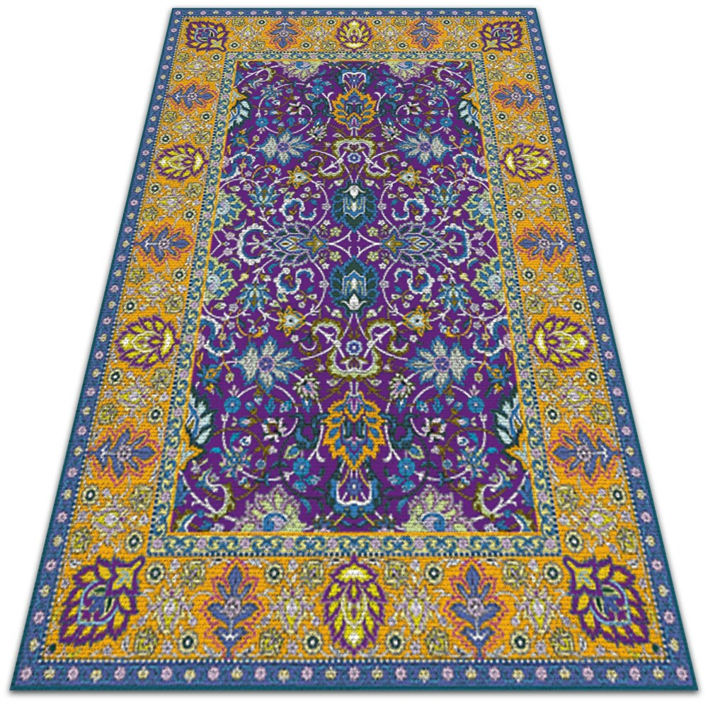 Winylowy dywan Perski styl piękne detale 150x225 cm