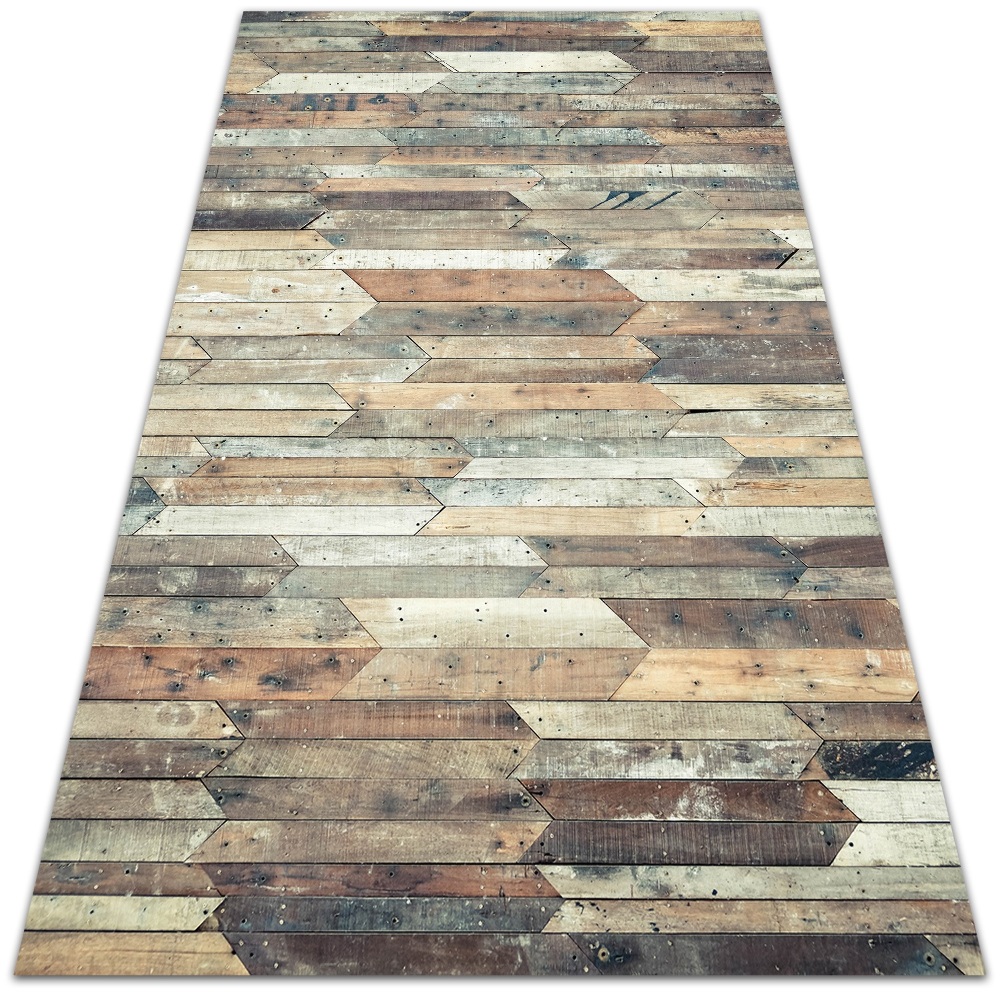 Wewnętrzny dywan winylowy Poziome deski 150x225 cm