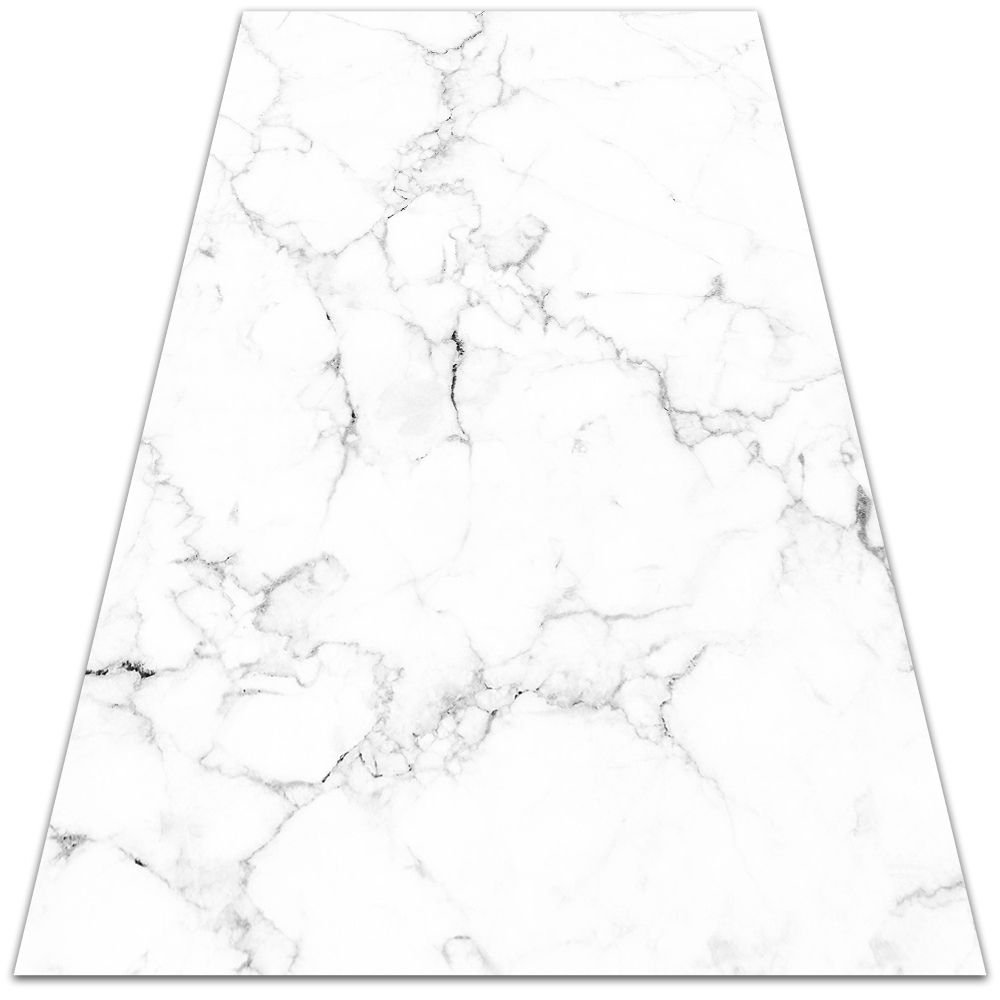 Uniwersalny dywan winylowy Marmur czerń i biel 100x150 cm