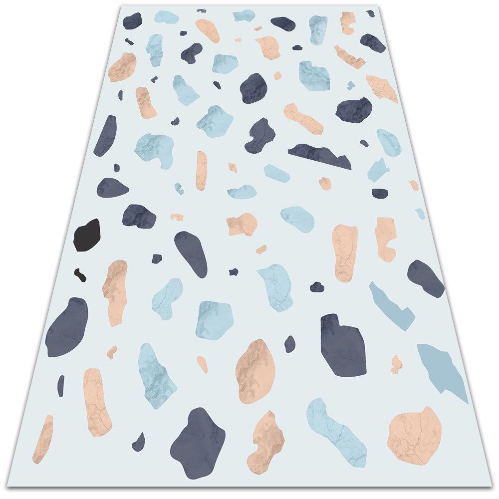 Modny winylowy dywan wewnętrzny Wzór makro 80x120 cm