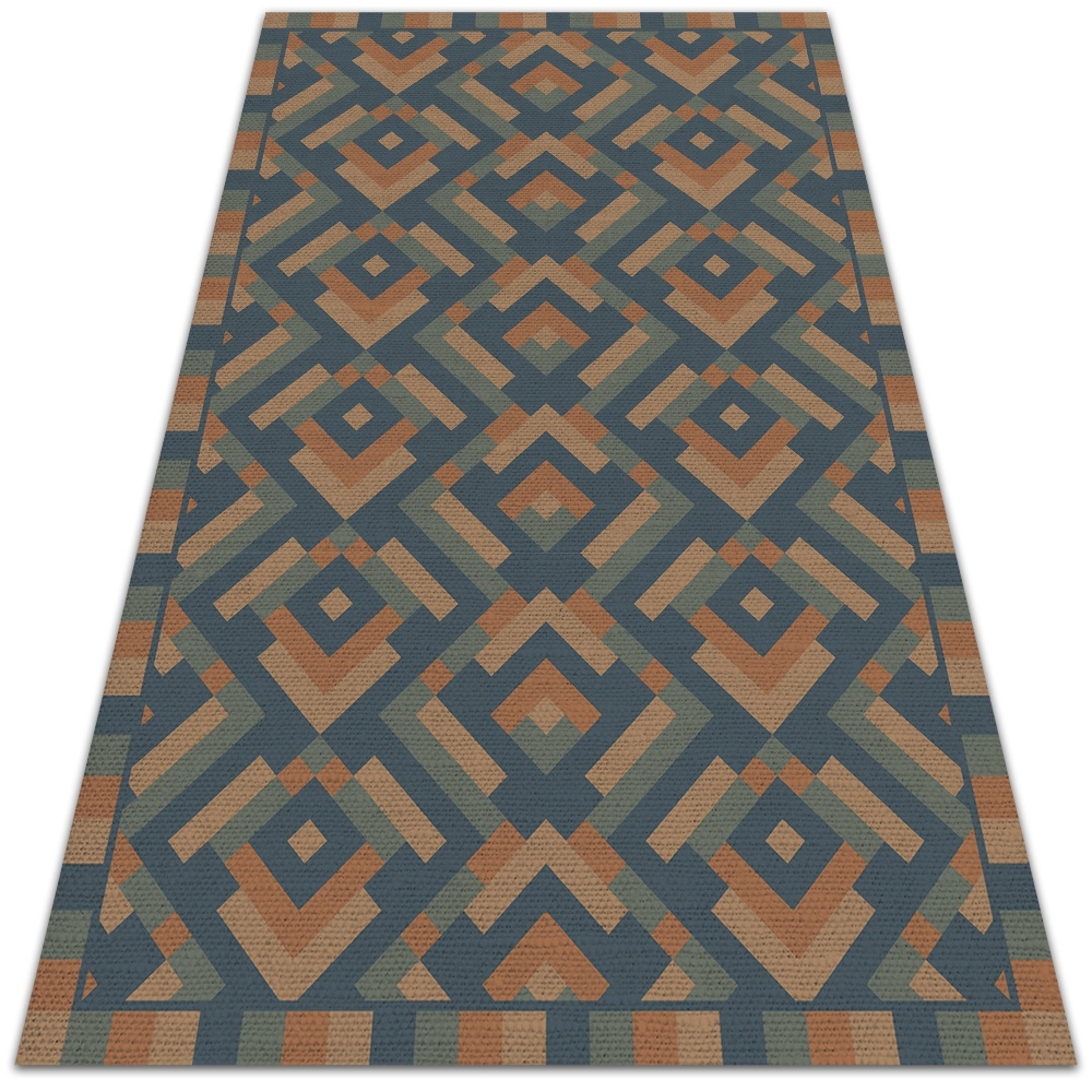 Dywan winylowy do domu Aztecka geometria 140x210 cm