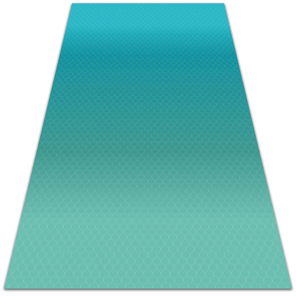 Modny winylowy dywan Geometryczne łuski 60x90 cm