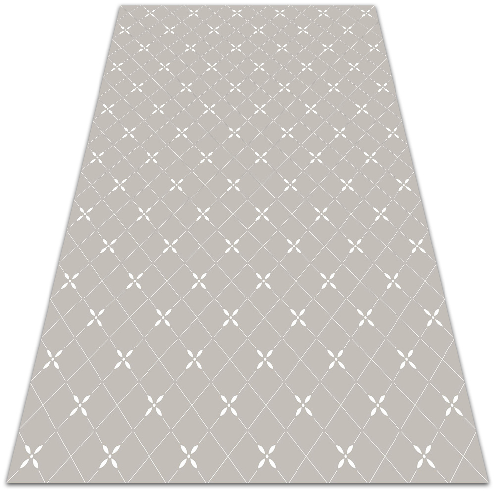 Modny winylowy dywan Delikatne krzyżyki 120x180 cm