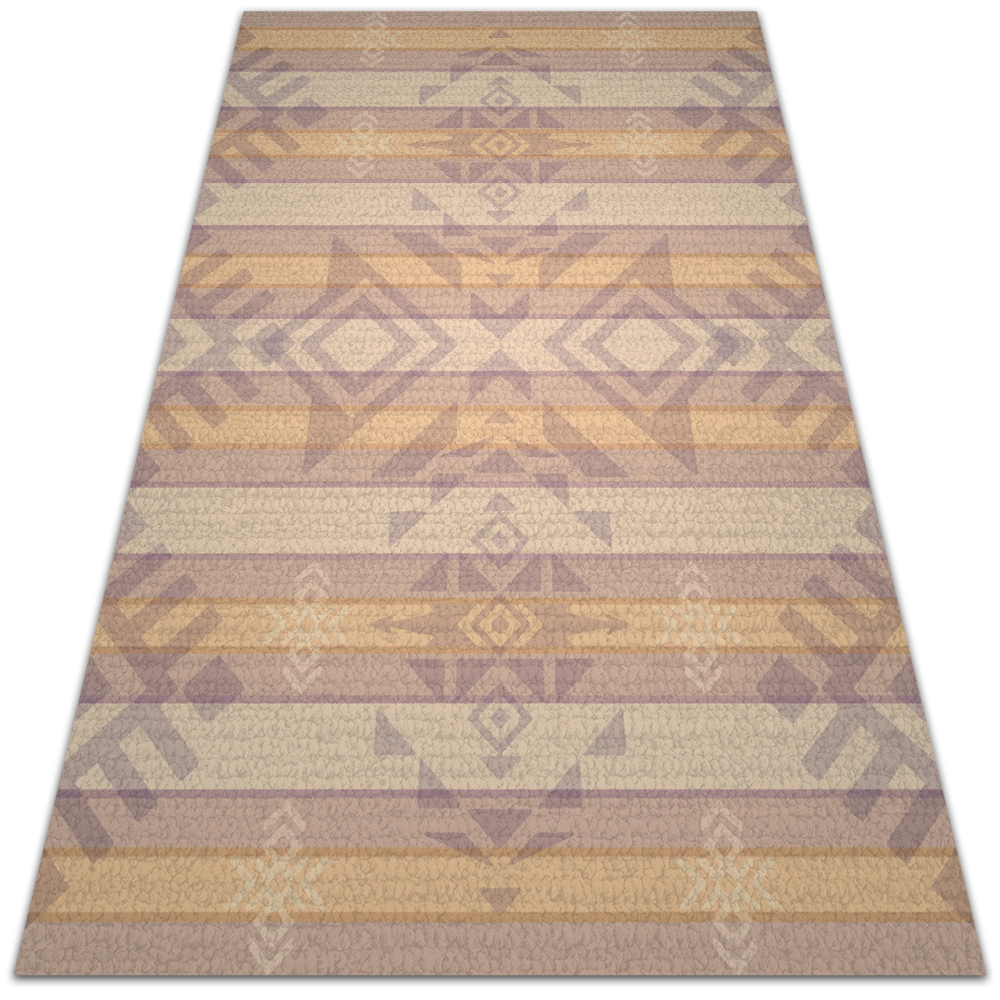 Uniwersalny dywan winylowy Indiańska geometria 100x150 cm